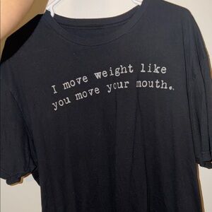 Black Graphic T-Shirt From Steel Supplements